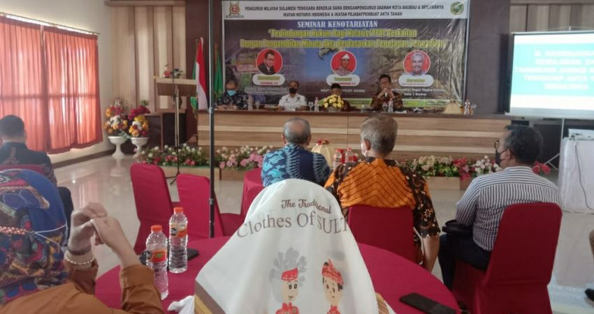 Wujudkan Persamaan Persepsi, INI dan IPPAT Gelar Seminar Kenotariatan