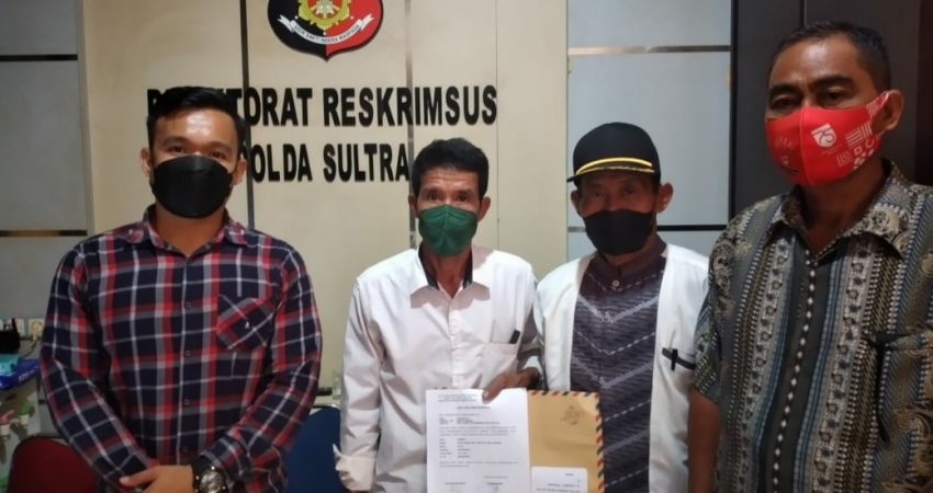 Diduga Salahgunakan Anggaran Dana Desa, Kades Amosilu Dilapor di Polda Sultra