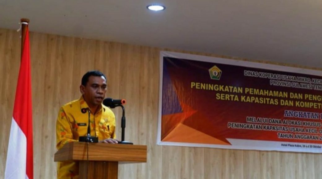 Bantu Penguatan Modal Pelaku UMKM, Dinas Koperasi Sultra Bentuk Pendamping KUR