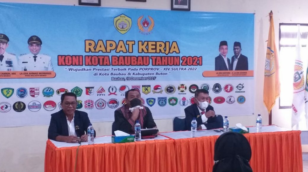 Wawali Baubau Harapkan Olahraga Sebagai Wibawa Daerah