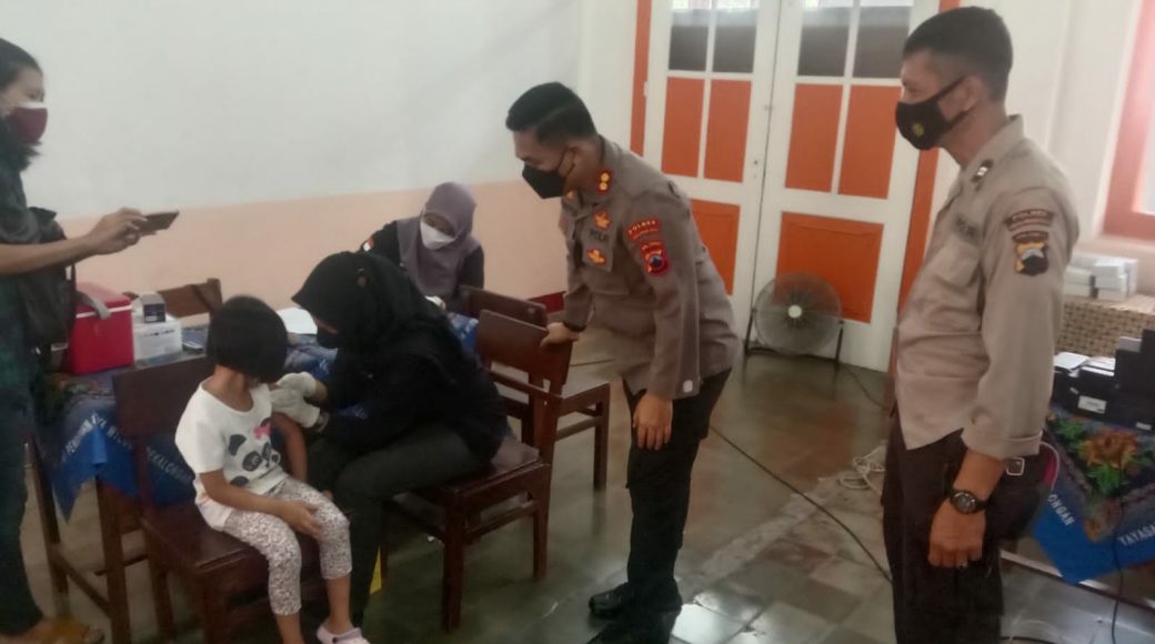 Jelang Nataru, Polres Pekalongan Kota Intensifkan Vaksinasi dan Kamtibmas