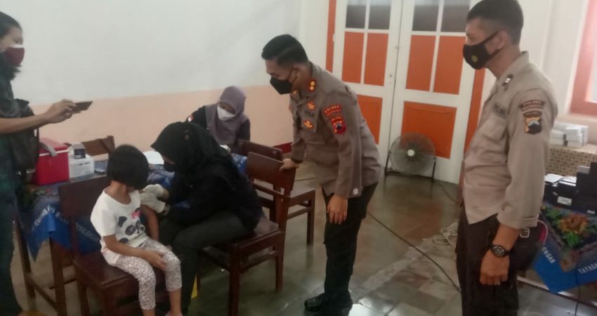 Jelang Nataru, Polres Pekalongan Kota Intensifkan Vaksinasi dan Kamtibmas