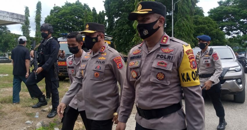 Kapolda Sultra Pantau Giat Vaksinasi di Muna, Ini Harapannya