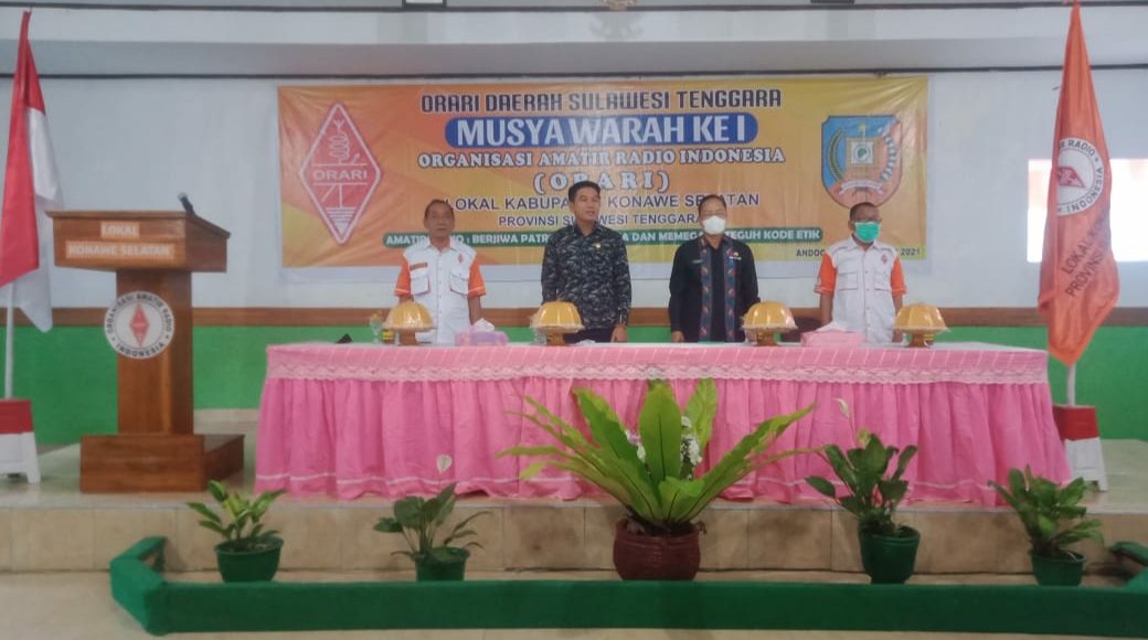 Gelar Musyawarah ke-I, H Djoko Suprihatin Resmi Pimpin ORARI Lokal Konsel Periode 2021 &ndash; 2024
