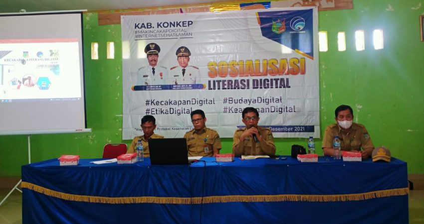 Diskominfo Konkep Gelar Sosialisasi, Jamhur: Semoga Bernilai Positif