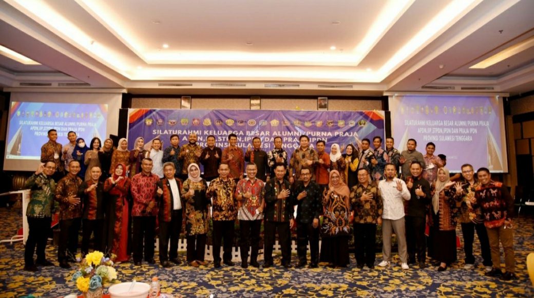 Hadiri Silahturahmi KB Purna Praja dan Praja IPDN Sultra, Wali Kota Kendari: Potensi Alumni Sangat Besar