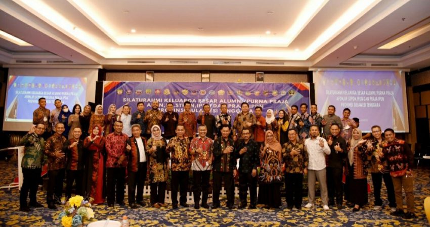 Hadiri Silahturahmi KB Purna Praja dan Praja IPDN Sultra, Wali Kota Kendari: Potensi Alumni Sangat Besar