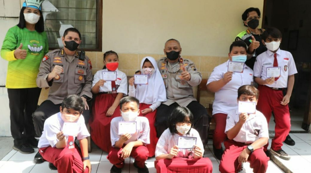 Kebut Vaksinasi Anak, Polda Jateng Siapkan Ribuan Dosis