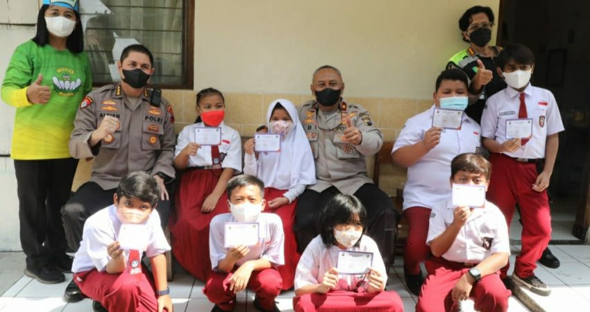 Kebut Vaksinasi Anak, Polda Jateng Siapkan Ribuan Dosis