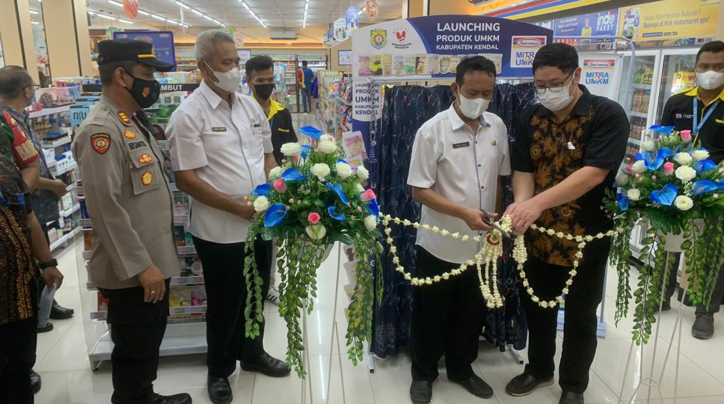 Indomart Fresh Kaliwungu Resmi Dilauching, Kapolsek: Lakukan Pola Kemitraan dengan Masyarakat