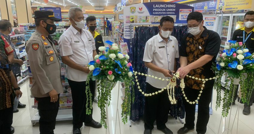 Indomart Fresh Kaliwungu Resmi Dilauching, Kapolsek: Lakukan Pola Kemitraan dengan Masyarakat