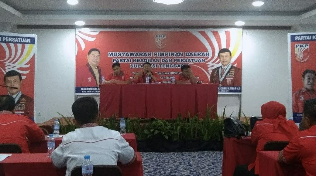 Gelar Muspinda, DPP PKP Sultra Target Kursi di DPR dan DPRD