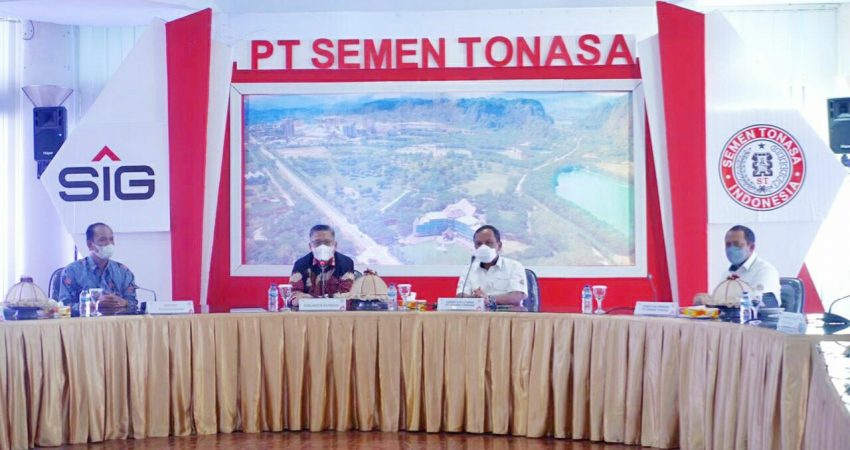 Terima Kunjungan Wali Kota Kendari, Dirut PT Semen Tonasa Harap Terjalin Kerjasama dengan Pemkot