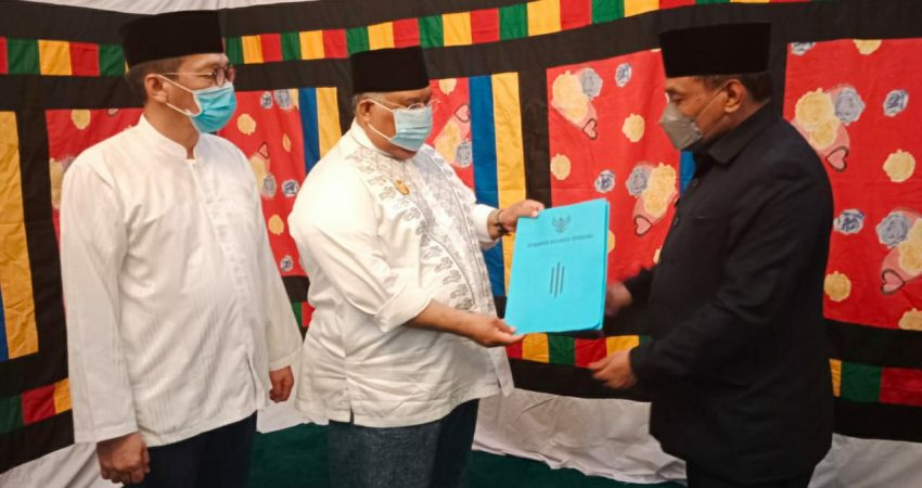 La Ode Ahmad Monianse Resmi Jabat Plt Wali Kota Baubau