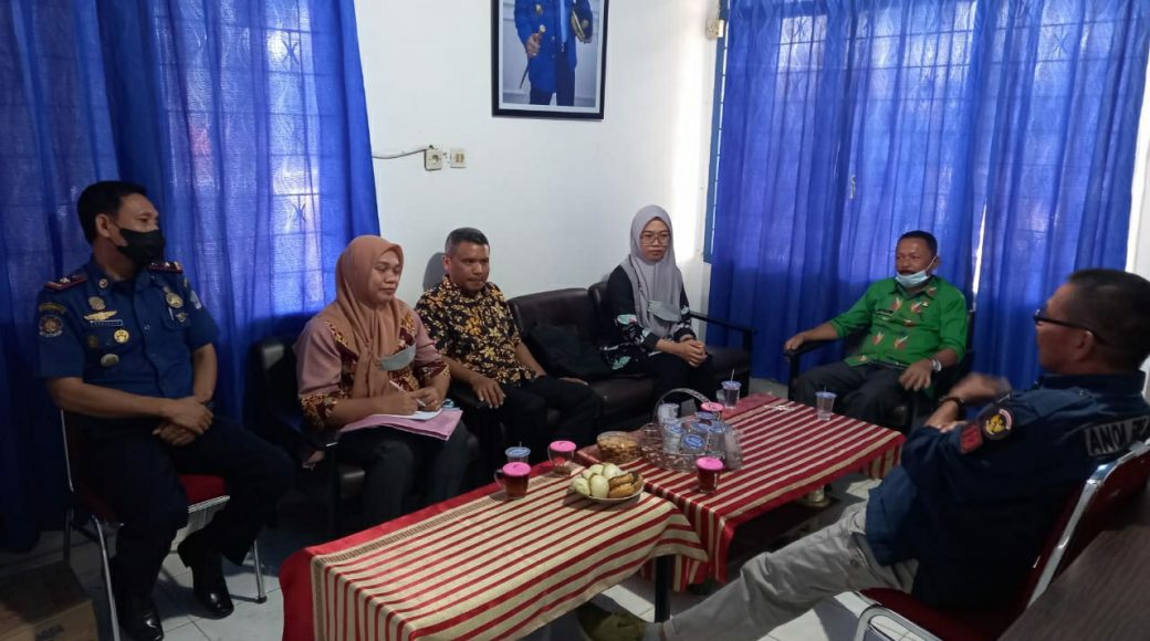 Terima Kunjungan Damkar Busel, Junaidin Umar: inj Bisa Mempererat Tali Persaudaraan