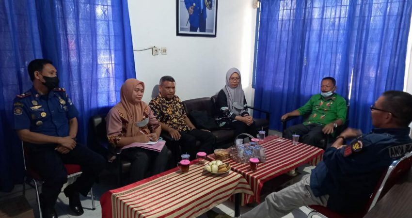 Terima Kunjungan Damkar Busel, Junaidin Umar: inj Bisa Mempererat Tali Persaudaraan