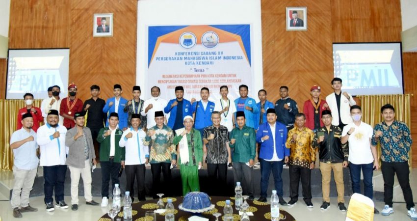 Buka Konfercab PMII Kendari, Wali Kota Harap Pemuda Terus Tingkatkan Kapasitasnya
