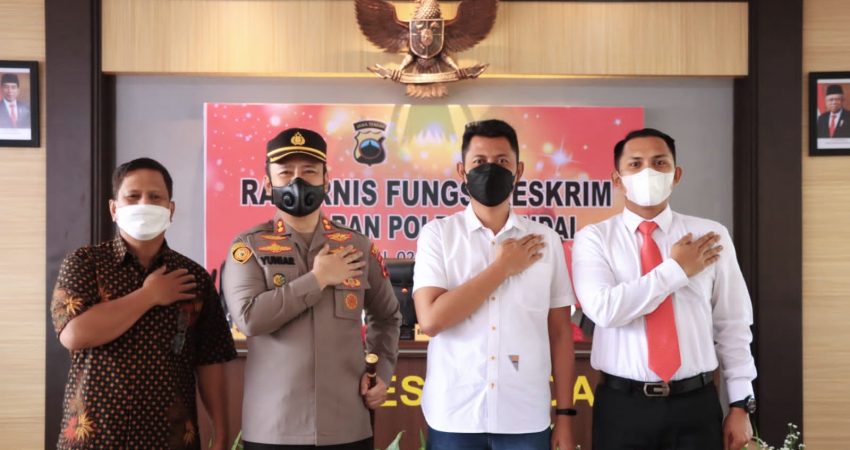 Kapolres Kendal Buka Rakernis Fungsi Reskrim Jajaran Polres Kendal
