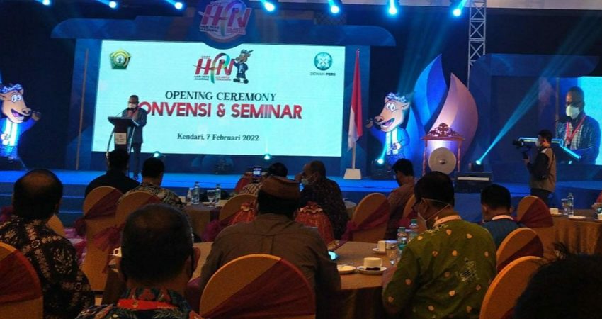 Buka Konvensi Media Massa, Wapres: Harus Mampu Mengarungi Dunia Digital