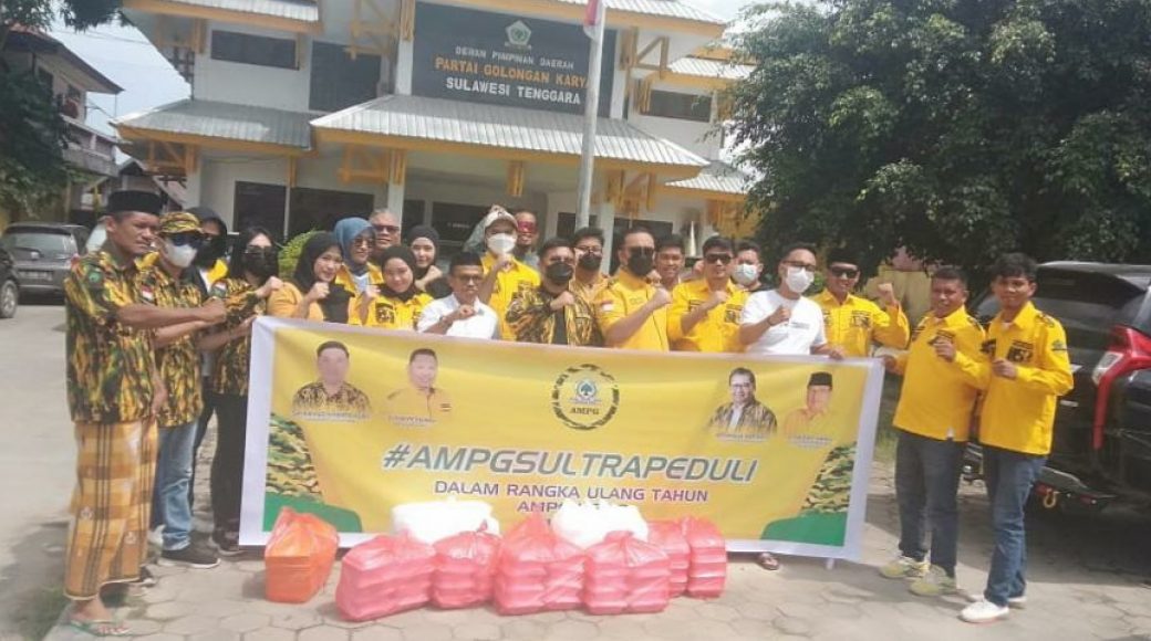 Momen HUT ke 20, PD AMPG Sultra Berbagi Berkah