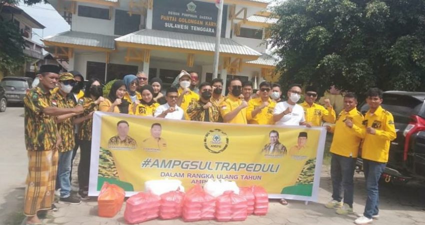 Momen HUT ke 20, PD AMPG Sultra Berbagi Berkah