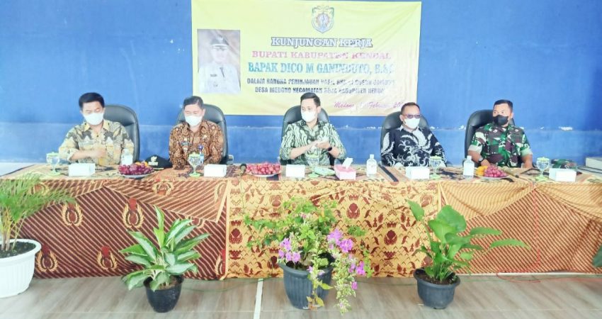 Kapolsek Boja Dampingi dan Beri Pengamanan Dalam Kunker Bupati Kendal