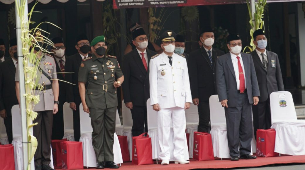 Danrem 071/Wijayakusuma Hadiri Upacara HUT Banyumas ke 451