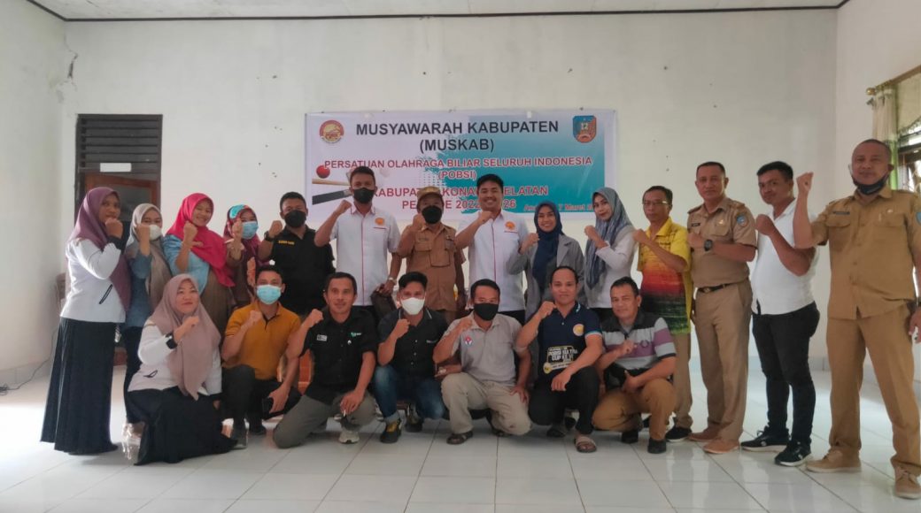 Resmi Jabat Ketua POBSI Konsel, Adywarsa Toar Target Lima Emas di Porprov