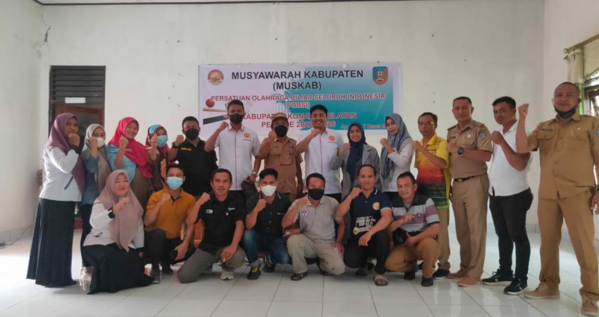 Resmi Jabat Ketua POBSI Konsel, Adywarsa Toar Target Lima Emas di Porprov