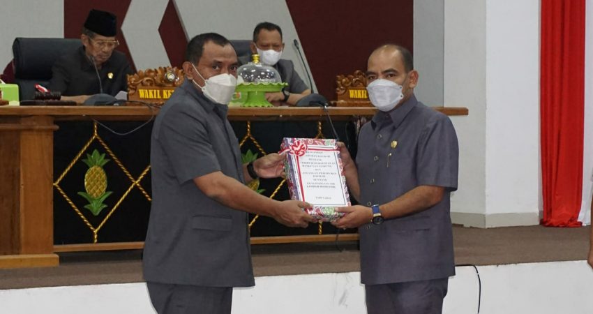 DPRD Baubau Gelar Paripurna Tentang Raperda Sastra Wolio