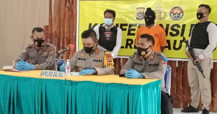 Polisi Amankan Pelaku Pencabulan di Baubau