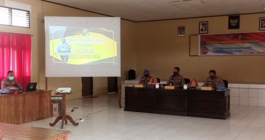 Tingginya Pelanggaran Personil di Muna, Propam Polda Sultra Tekankan Disiplin dan Kepatuhan