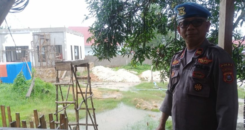 Mitigasi di Mapolsek Katobu, Tim Sosialisasi Kepulauan Propam Polda Sultra Apresiasi Pembangunan Masjid