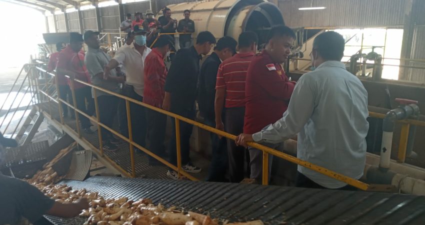 Kunjungi Pabrik PT CAM, HIPTI Siap Dorong Ketersediaan Bahan Baku serta Kesejahteraan Petani