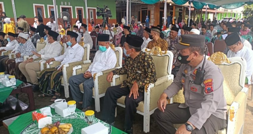 Kapolsek Pegandon Pimpin Pengamanan Khotmil Qur’an di Ponpes Al Musyafa