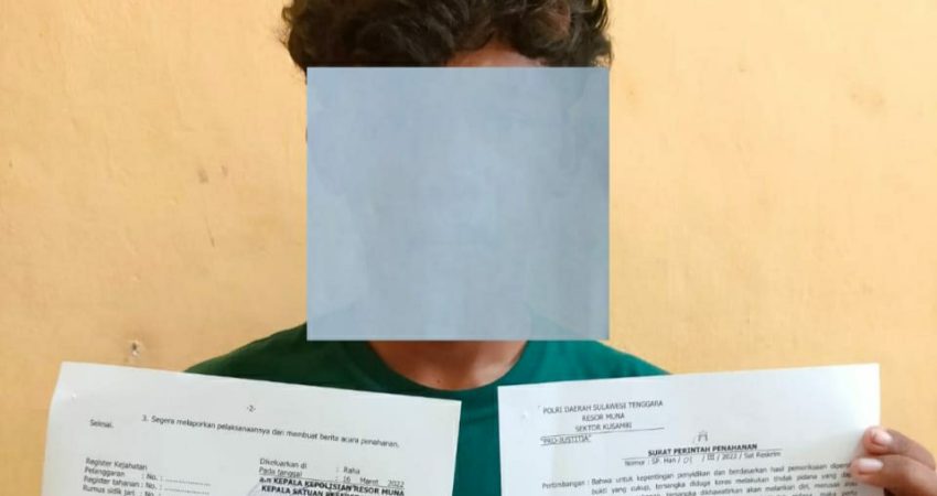 Rasa Suka Berujung “Cabul”, Polisi Amankan Pemuda di Mubar