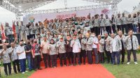 Plt Wali Kota Baubau dan Ratusan Pengurus RGPI Sultra Resmi Dikukuhkan