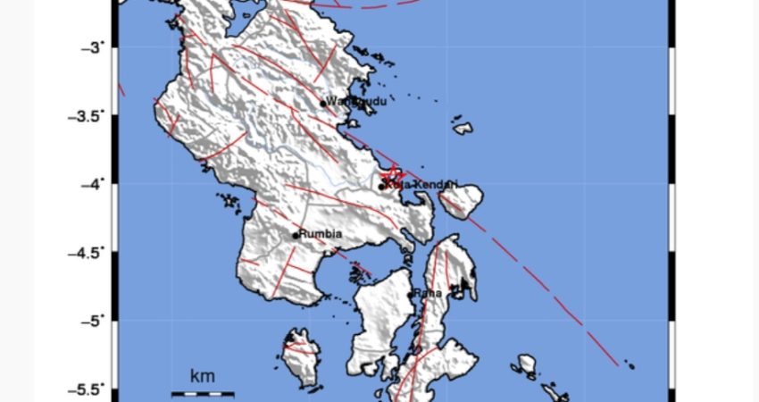 Breaking News: Gempabumi Tektonik Guncang Kendari