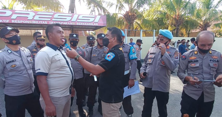 Belasan Personil Polres Konsel Terjaring Operasi Gaktiblin