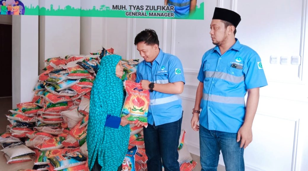 PT OPP Salurkan Bantuan Beras Pada Masyarakat 15 Kecamatan di Kolaka Utara