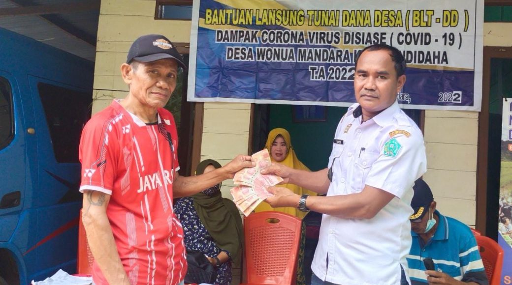 DD Tahap Satu Cair, BLT Wonua Mandara Tersalurkan