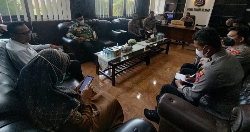 Polres Konsel Gelar Rakor Pelaksanaan Vaksinasi Sejuta Booster