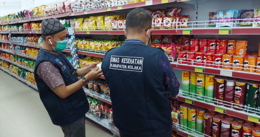 Jelang Idul Fitri, Dinkes Kolaka Sidak Sejumlah Toko dan Distributor
