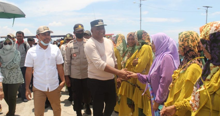 Samahuddin Salurkan Sejumlah Progres Pembangunan Vital di Talaga raya