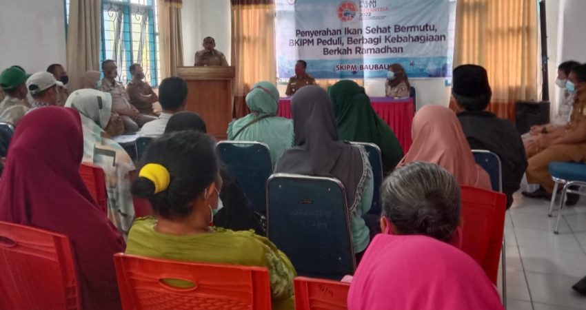 SKIPM Baubau Bagikan Ikan Segar di Dua Kecamatan
