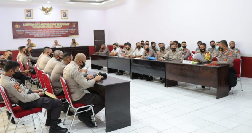 Pimpin Latpra Operasi Ketupat Anoa 2022, Kapolres Buton: Mari Samakan Persepsi