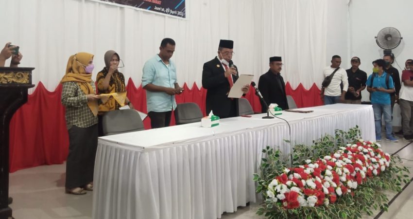 Strategi Jelang Akhir Masa Jabatan, Achmad Lamani Rotasi dan Lantik Sejumlah Pejabat Pemkab Mubar