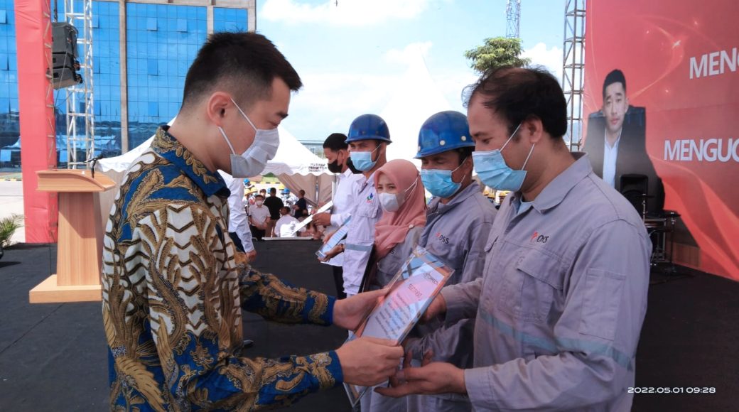 Peringati Hari Buruh Internasional, 269 Karyawan VDNIP Raih Penghargaan 