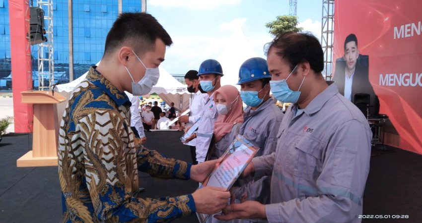 Peringati Hari Buruh Internasional, 269 Karyawan VDNIP Raih Penghargaan