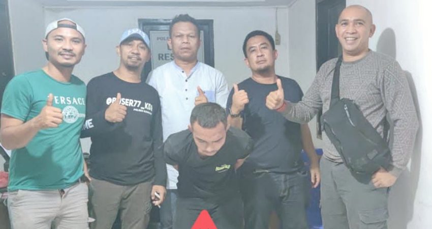 Tikam Korban Hingga Meninggal, Pemuda Asal Jati Mekar Diamankan Tim Buser77 di Konut